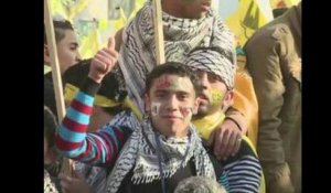 A Gaza, rassemblement massif pour l'anniversaire du Fatah