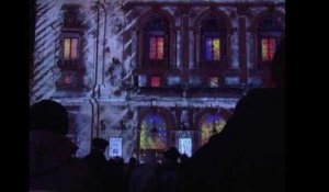 Coup d'envoi de la Fête des lumières, à Lyon