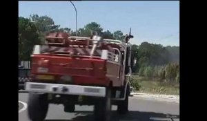 Incendie en Gironde : 450 hectares de forêt déjà partis en fumée