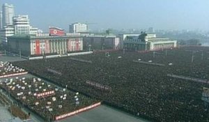 Gigantesque rassemblement à Pyongyang pour une cérémonie d'allégeance à Kim Jong-un