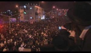 Jerusalem : 700 000 personnes aux funérailles d'un rabbin