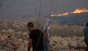 Heurts entre Palestiniens et soldats israéliens en Cisjordanie