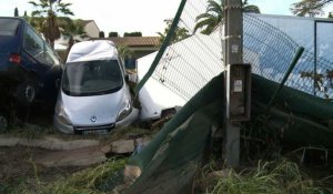 Intempéries dans le Sud-Est: gare fermée à Cannes, dégâts à Biot