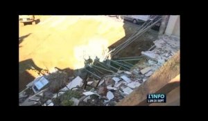 Sarthe : Effondrement partiel d'une maison au Mans