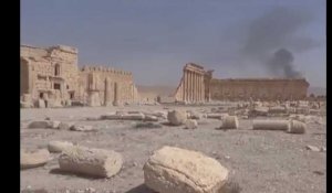 Une nouvelle destruction à Palmyre, à travers les télés