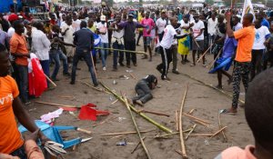 Un rassemblement de l'opposition dégénère à Kinshasa