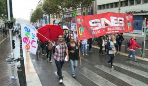 Manifestation à Marseille contre la réforme des collèges