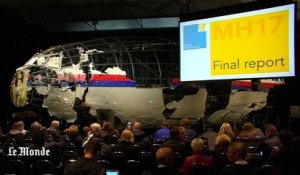 MH17 : les images de l'avion reconstitué pour les besoins de l'enquête