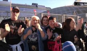 Le 18:18 - Marseille : les fans de Johnny "allument le feu" devant le Dôme