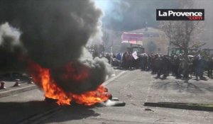 Les agriculteurs ont manifesté leur colère à Digne