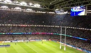 Rugby : la Marseillaise au Millennium Stadium