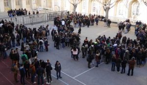 Attentat : le lycée Thiers à Marseille s'unit pour Charlie Hebdo