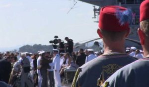 Discours de François Hollande sur le Charles de Gaulle