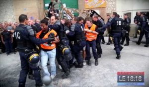 Marseille : les CRS chargent les mâtons aux Baumettes