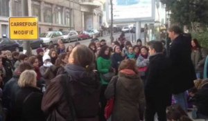 Marseille : les enseignants manifestent contre la réforme Peillon