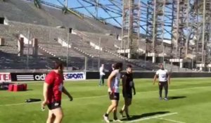 Rugby : le RCT prend ses repères au Vélodrome de Marseille
