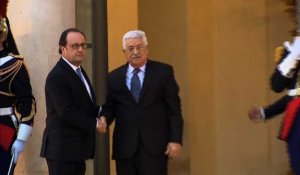 Israël/Palestine: Hollande accueille Abbas à l'Elysée