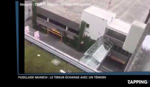 Fusillade de Munich : L'échange surréaliste entre le tireur et un témoin pendant l'attaque (Vidéo)