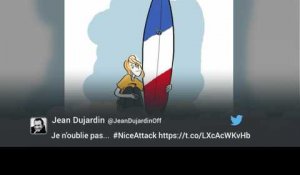 Attentat de Nice : le touchant hommage de Jean Dujardin