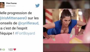 Fort Boyard : Iris Mittenaere (Miss France 2016) hyper sexy sur les rouleaux !