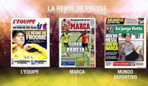 La revue de presse du 25 juillet