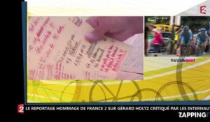 Tour de France 2016 : Gérard Holtz se fait lyncher par les internautes après un hommage de France 2 (Vidéo)