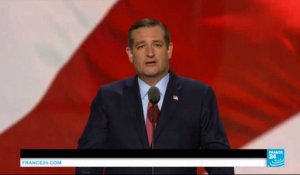 Convention républicaine : Ted Cruz refuse de soutenir formellement Donald Trump