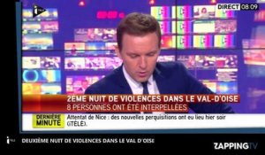 Val d'Oise : Incendies, cocktails Molotov, interpellations...nouvelle nuit de violences (Vidéo)