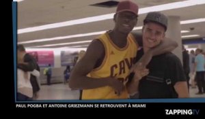 Paul Pogba et Antoine Griezmann s'éclatent ensemble en vacances à Miami (Vidéo)