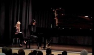 Verviers: inauguration du nouveau piano du conservatoire