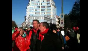 Bruxelles: Manifestation du 2 décembre