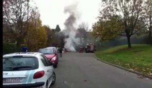 Incendie de voiture à Evere