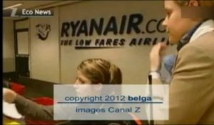 Ryanair voit chuter son bénéfice au premier trimestre 2012