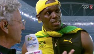 L'interview d'Usain Bolt par Nelson Monfort qui a fait le buzz sur Twitter