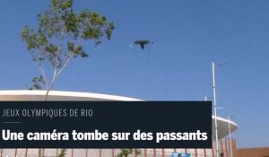 JO de Rio : une caméra tombe sur des passants