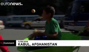 Afghanistan : le cirque des enfants apporte de la joie à Kaboul