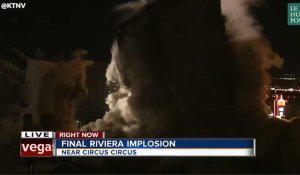 Implosion et fin du mythique hôtel Riviera de Las Vegas