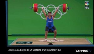 JO 2016 : La délirante danse de la victoire d'un haltérophile enflamme  la toile ! (Vidéo)