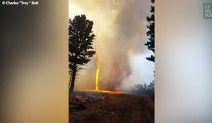 Une fascinante tornade de feu filmée dans le ciel du Colorado