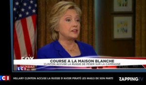 Présidentielle Américaine : Hillary Clinton accuse la Russie d'avoir piraté le parti démocrate (Vidéo)