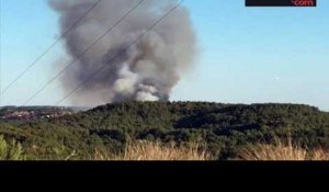 Un violent incendie s'est déclaré à Martigues