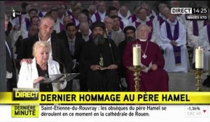 Hommage au père Hamel : l'hommage de la soeur du père Hamel