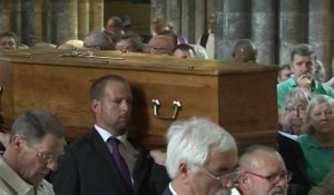 L'hommage au Père Jacques Hamel à la cathédrale de Rouen 