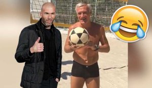 Zidane et Deschamps chambrent Vieri sur Instagram !