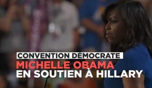 Convention démocrate : Michelle Obama n'a "confiance qu'en Hillary Clinton"