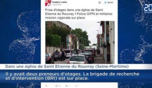 Prise d'otages dans une église de Seine-Maritime