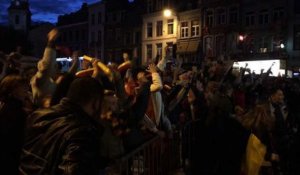 Chaude ambiance à Verviers pour la victoire des Diables contre la Hongrie