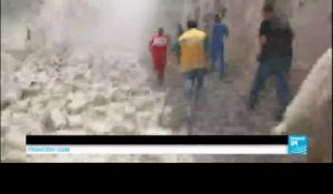 Syrie : à Alep, le terrible quotidien des sauveteurs de la Défense Civile
