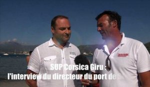 SUP Corsica Giru : l'interview du directeur du port de Saint-Florent