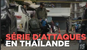 Thaïlande : série d'explosions dans le sud du pays